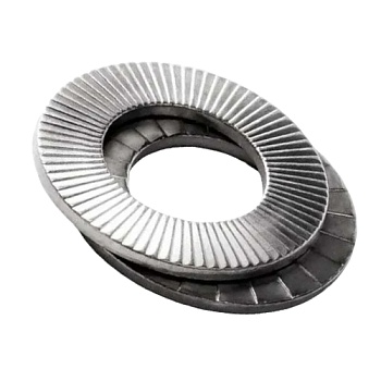 Шайба М6 DIN 25201 Nord-Lock SP оцинкованная сталь